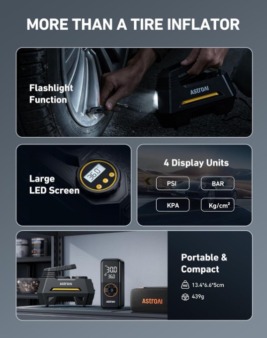 How to Use AstroAI Tire Inflator