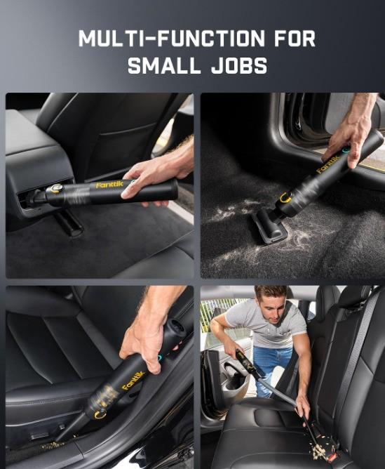 How to Use Fanttik Car Vacuum