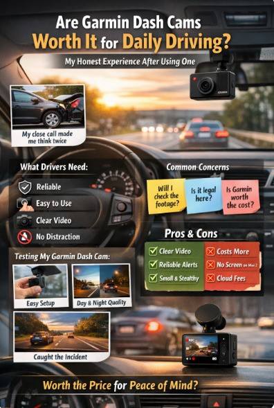 Are Garmin Dash Cams Worth It for Daily Driving